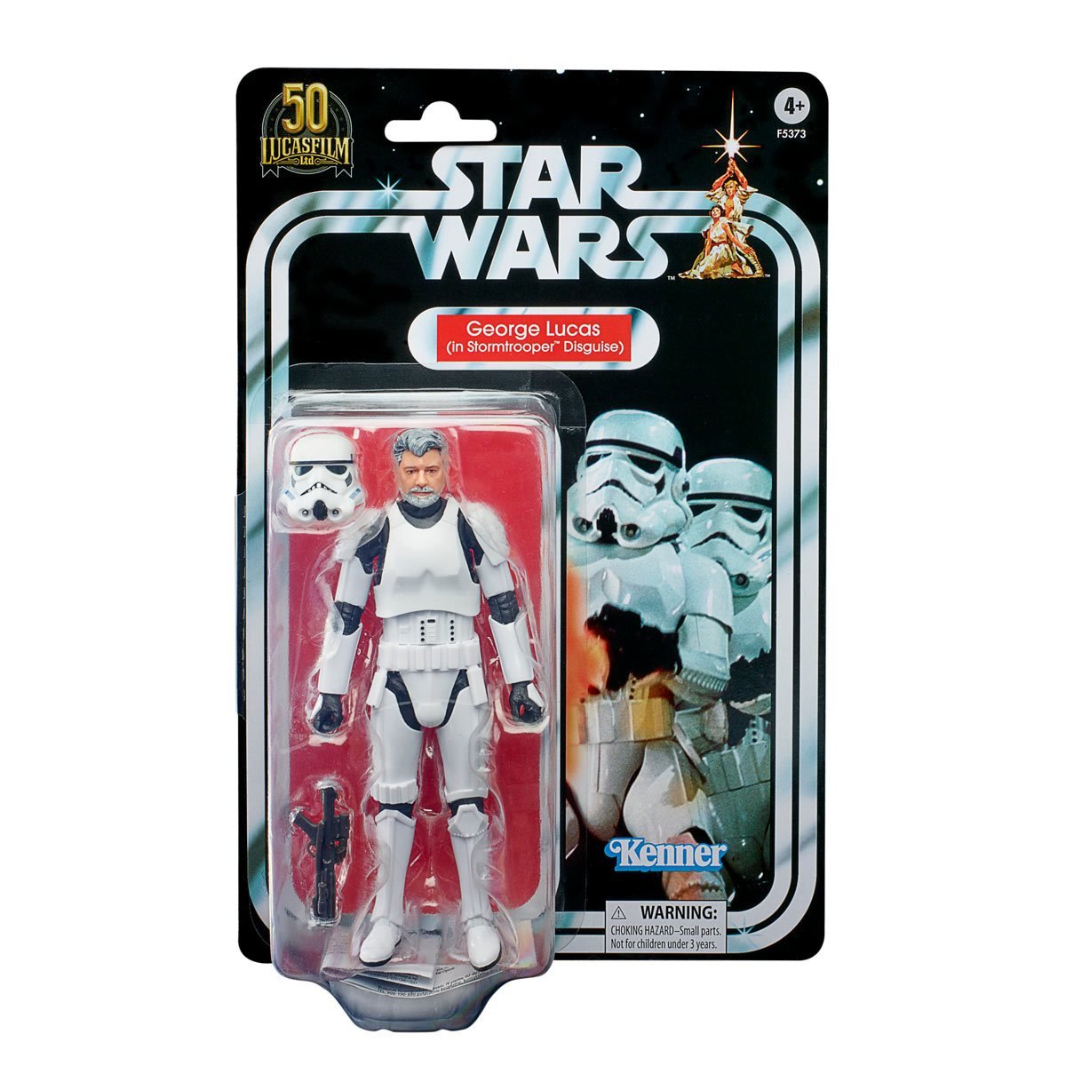 Star Wars The Black Series: George Lucas (in Stormtrooper Disguise) 6" Action Figure - Create Marketplace