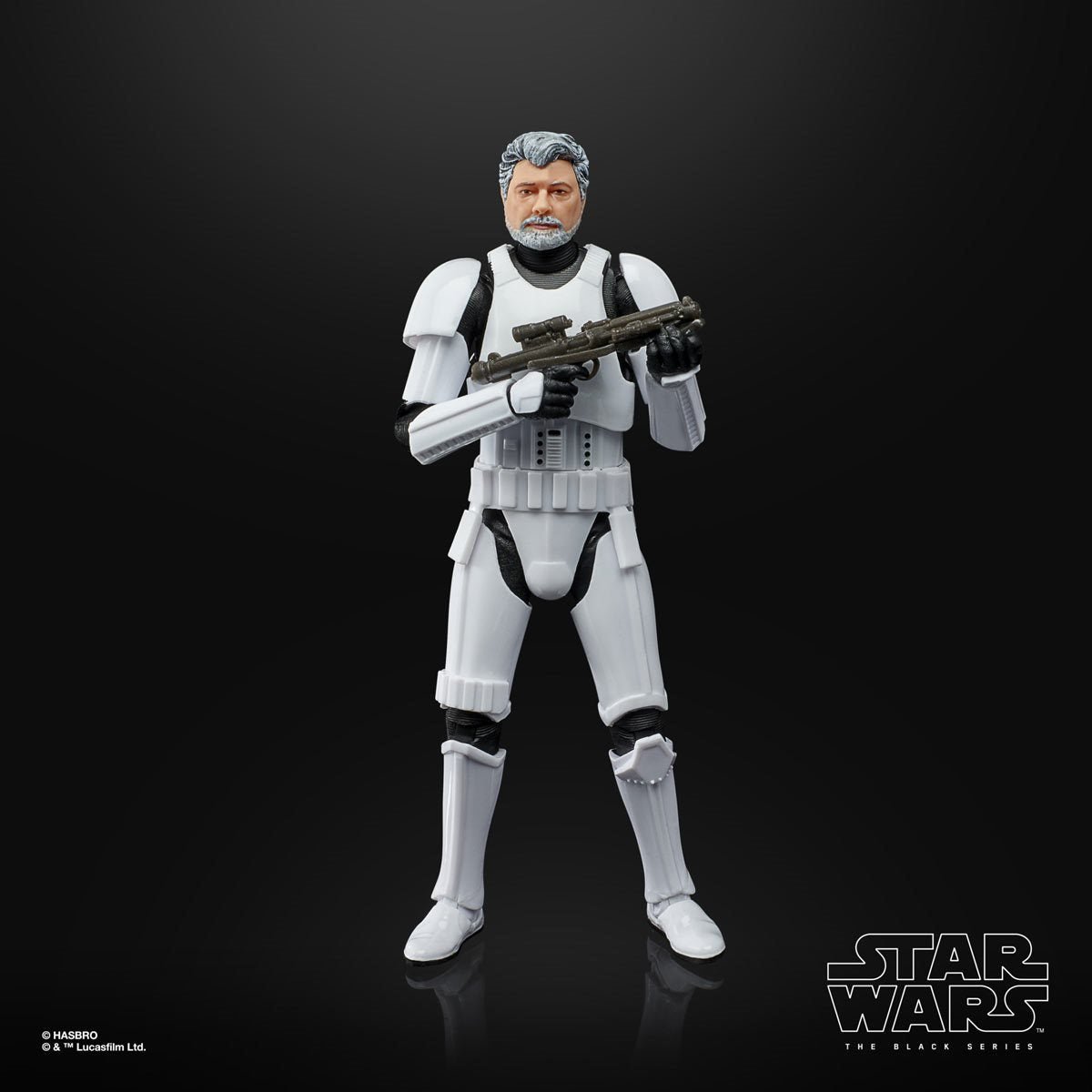 Star Wars The Black Series: George Lucas (in Stormtrooper Disguise) 6" Action Figure - Create Marketplace
