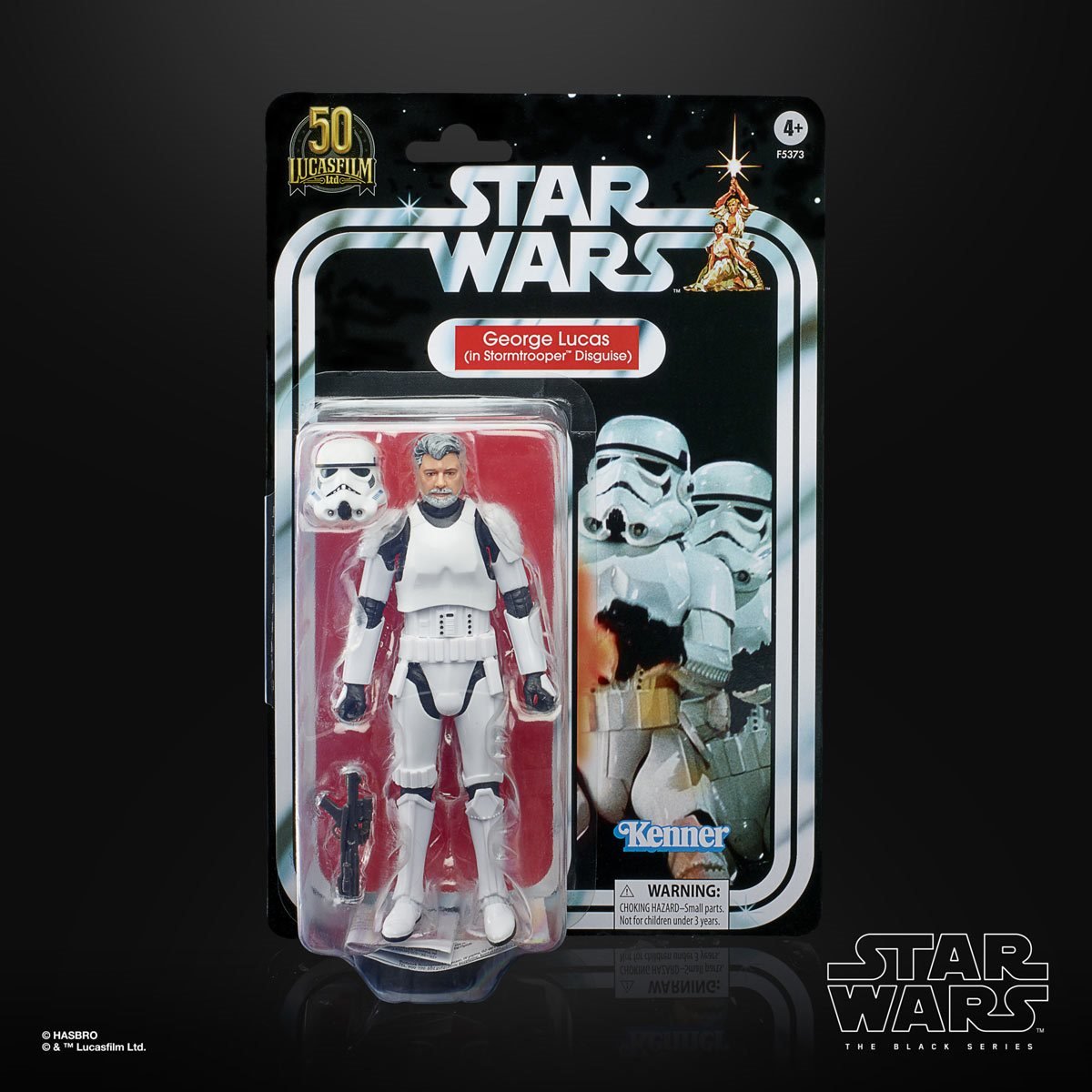 Star Wars The Black Series: George Lucas (in Stormtrooper Disguise) 6" Action Figure - Create Marketplace