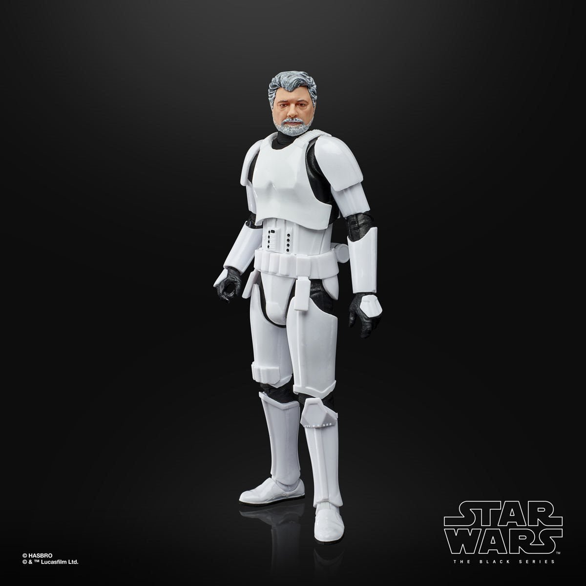 Star Wars The Black Series: George Lucas (in Stormtrooper Disguise) 6" Action Figure - Create Marketplace