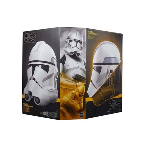 Star Wars The Black Series Phase II Clone Trooper Premium Electronic Helmet Prop Replica - Create Marketplace