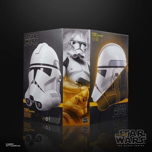 Star Wars The Black Series Phase II Clone Trooper Premium Electronic Helmet Prop Replica - Create Marketplace