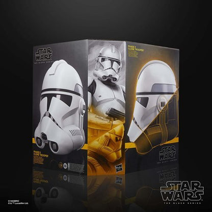 Star Wars The Black Series Phase II Clone Trooper Premium Electronic Helmet Prop Replica - Create Marketplace
