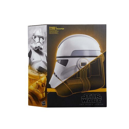 Star Wars The Black Series Phase II Clone Trooper Premium Electronic Helmet Prop Replica - Create Marketplace