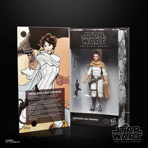 Star Wars The Black Series Princess Leia Organa (Comic) 6" Action Figure - Create Marketplace