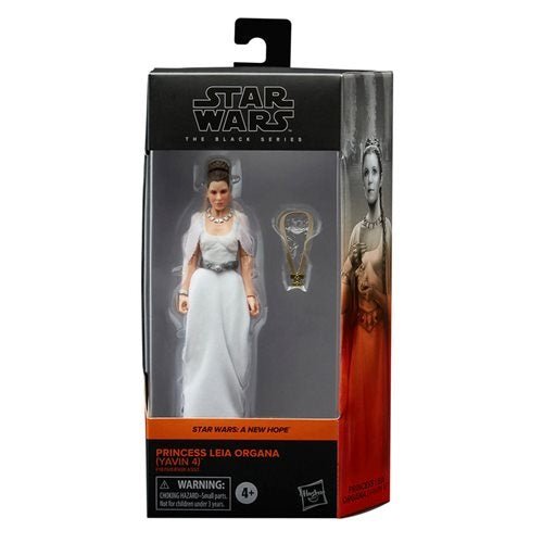 Star Wars The Black Series Princess Leia Organa (Yavin Ceremony) 6" Action Figure - Create Marketplace