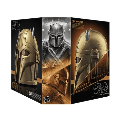 Star Wars The Black Series The Armorer Premium Electronic Helmet - Create Marketplace