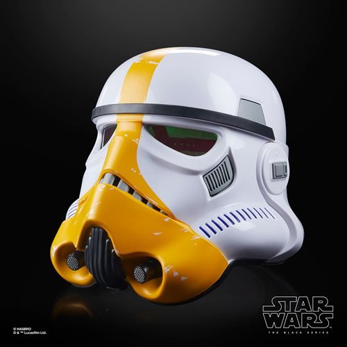 Star Wars The Black Series The Mandalorian Artillery Stormtrooper Premium Electronic Helmet - Create Marketplace