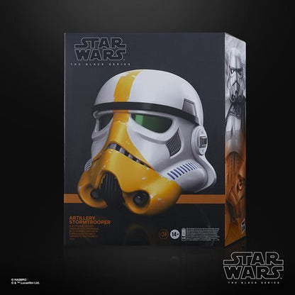 Star Wars The Black Series The Mandalorian Artillery Stormtrooper Premium Electronic Helmet - Create Marketplace