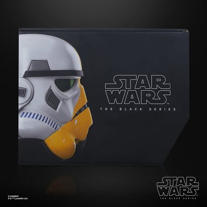 Star Wars The Black Series The Mandalorian Artillery Stormtrooper Premium Electronic Helmet - Create Marketplace