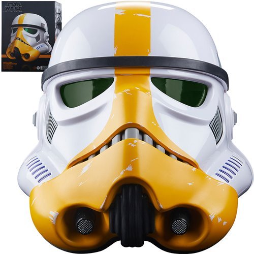 Star Wars The Black Series The Mandalorian Artillery Stormtrooper Premium Electronic Helmet - Create Marketplace