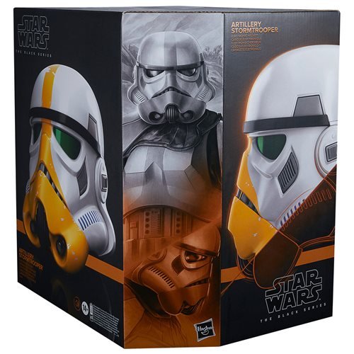 Star Wars The Black Series The Mandalorian Artillery Stormtrooper Premium Electronic Helmet - Create Marketplace