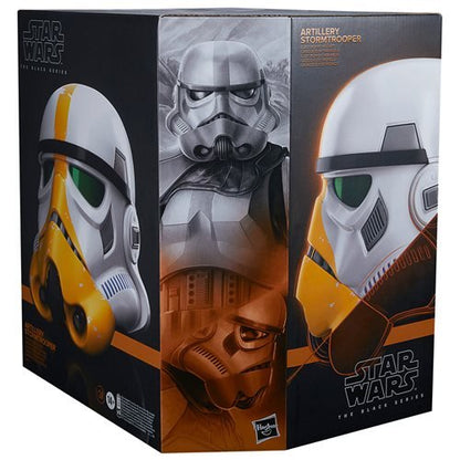 Star Wars The Black Series The Mandalorian Artillery Stormtrooper Premium Electronic Helmet - Create Marketplace
