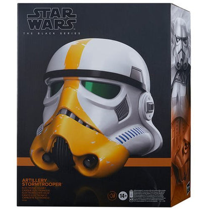 Star Wars The Black Series The Mandalorian Artillery Stormtrooper Premium Electronic Helmet - Create Marketplace