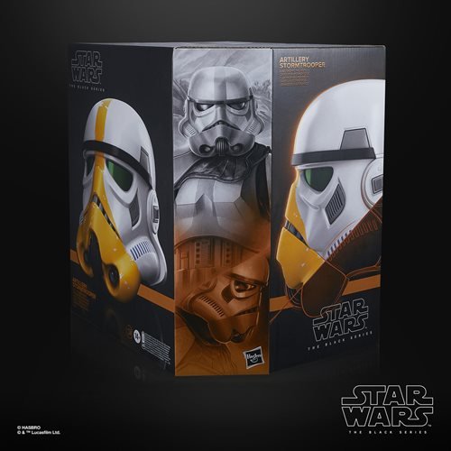 Star Wars The Black Series The Mandalorian Artillery Stormtrooper Premium Electronic Helmet - Create Marketplace
