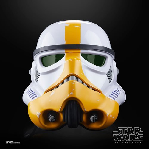 Star Wars The Black Series The Mandalorian Artillery Stormtrooper Premium Electronic Helmet - Create Marketplace