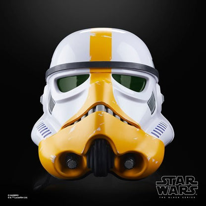 Star Wars The Black Series The Mandalorian Artillery Stormtrooper Premium Electronic Helmet - Create Marketplace