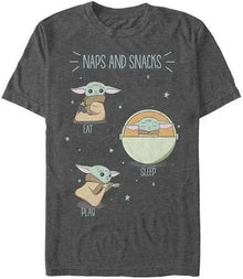 STAR WARS: THE MANDALORIAN GROGU "THE CHILD" SNACK PREMIUM T-SHIRT - Create Marketplace