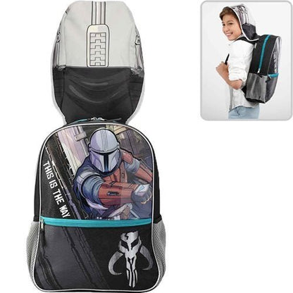 Star Wars: The Mandalorian - Kids Hooded Backpack - Create Marketplace