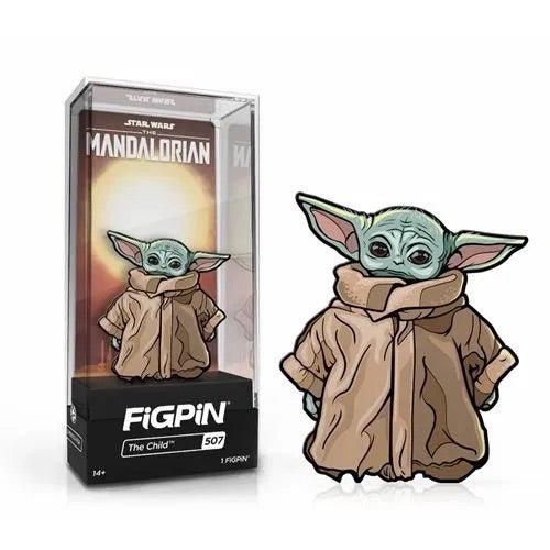 Star Wars: The Mandalorian The Child FiGPiN 3-Inch Enamel Pin - Create Marketplace