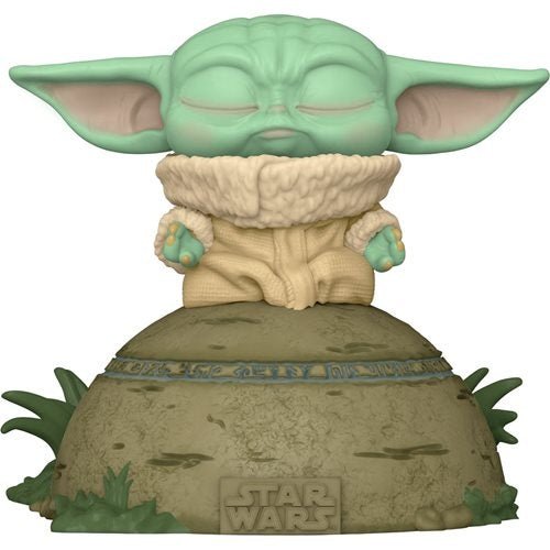 Star Wars: The Mandalorian The Child Using the Force Deluxe Pop! - Create Marketplace