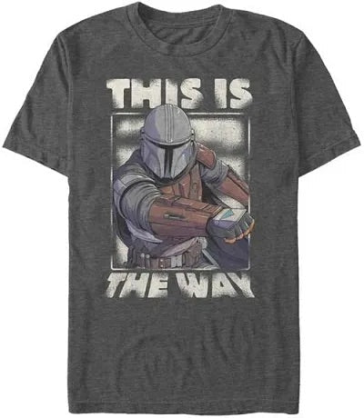 Star Wars: The Mandalorian THIS IS THE WAY Premium Heather T-Shirt - Create Marketplace