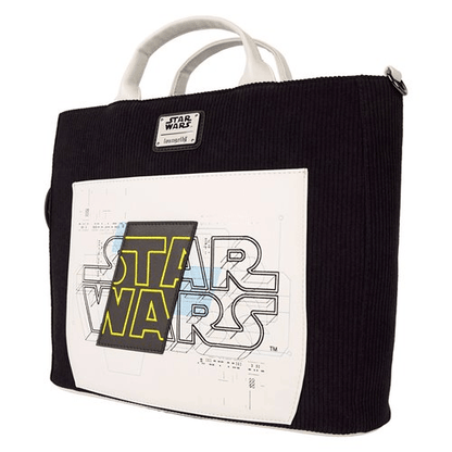 Star Wars: The Power of The Force Logo Blueprint Convertible Tote Bag - Create Marketplace