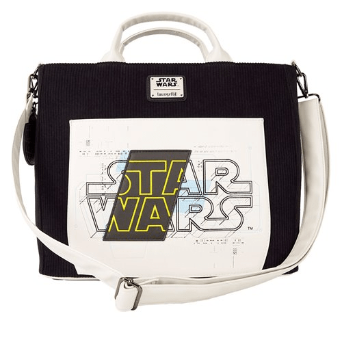 Star Wars: The Power of The Force Logo Blueprint Convertible Tote Bag - Create Marketplace