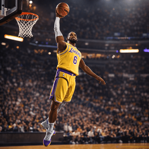 Starting Lineup NBA Series 1 LeBron James 6" Action Figure - Create Marketplace