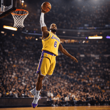 Starting Lineup NBA Series 1 LeBron James 6" Action Figure - Create Marketplace