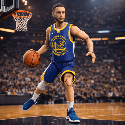 Starting Lineup NBA Series 1 Stephen Curry Action Figure - Create Marketplace