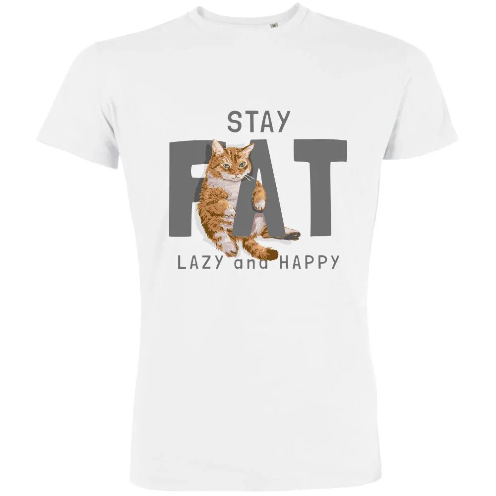 Stay Fat Men's Organic Tee - Create Marketplace