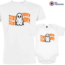 Stay Spooky Halloween Dad and Child Organic Cotton family Set (Set of 2) - Create Marketplace