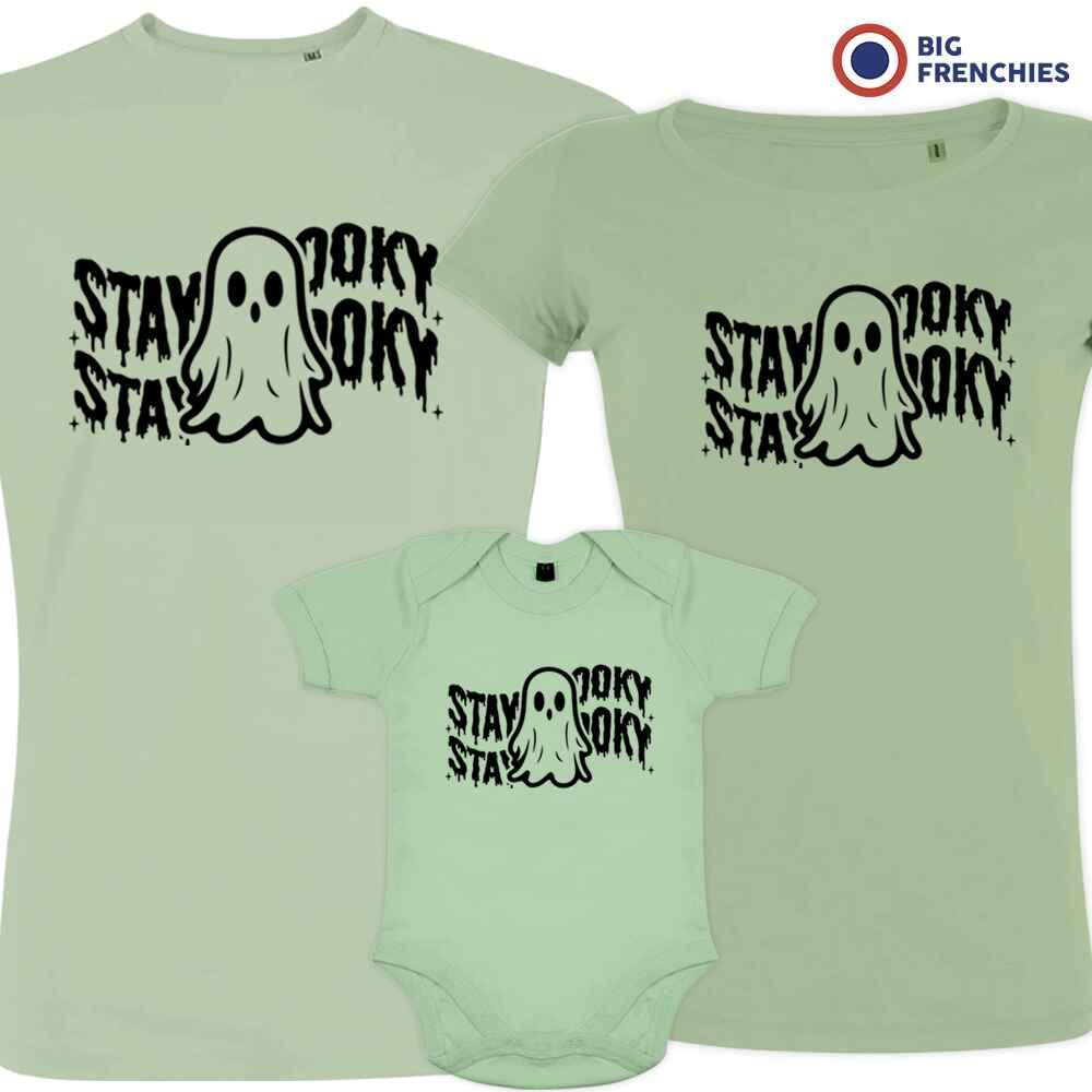 Stay Spooky Halloween Matching Organic Cotton Family Set (Set of 3) - Create Marketplace