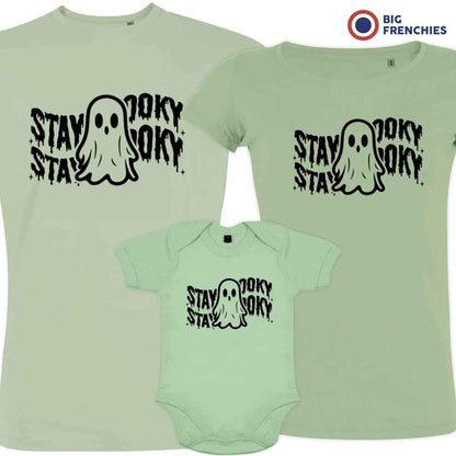 Stay Spooky Halloween Matching Organic Cotton Family Set (Set of 3) - Create Marketplace