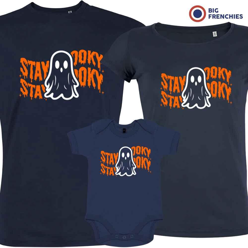 Stay Spooky Halloween Matching Organic Cotton Family Set (Set of 3) - Create Marketplace