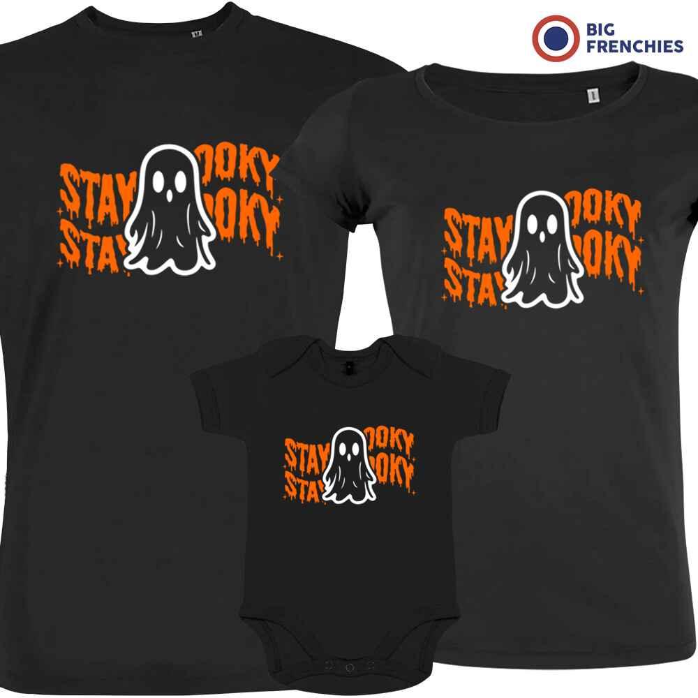 Stay Spooky Halloween Matching Organic Cotton Family Set (Set of 3) - Create Marketplace