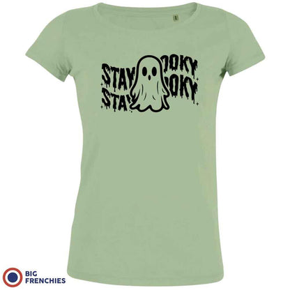 Stay Spooky Halloween Women's Organic Cotton Tee - Create Marketplace
