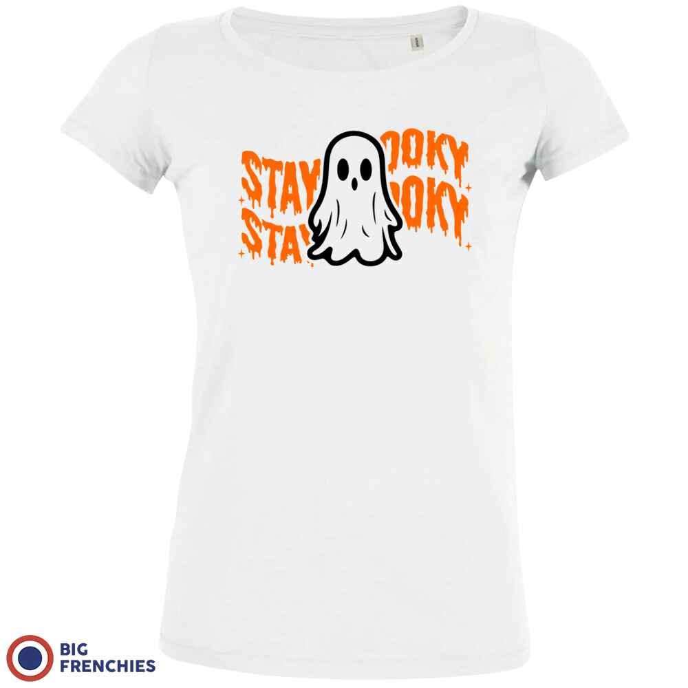 Stay Spooky Halloween Women's Organic Cotton Tee - Create Marketplace