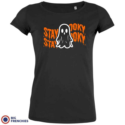 Stay Spooky Halloween Women's Organic Cotton Tee - Create Marketplace