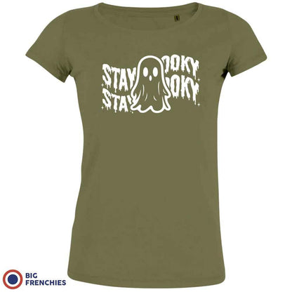 Stay Spooky Halloween Women's Organic Cotton Tee - Create Marketplace