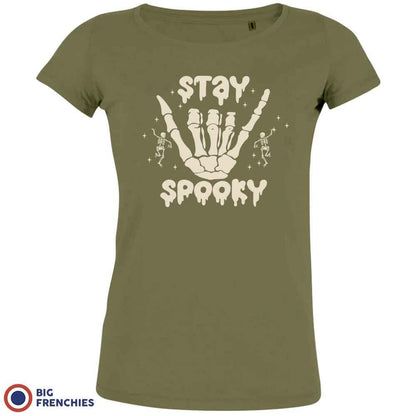 Stay Spooky Women's Organic Cotton Tee - Create Marketplace