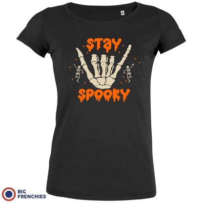 Stay Spooky Women's Organic Cotton Tee - Create Marketplace