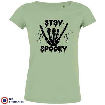 Stay Spooky Women's Organic Cotton Tee - Create Marketplace