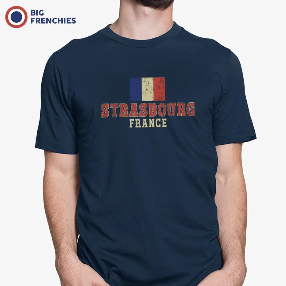 Strasbourg France Men's Organic Cotton Tee - Create Marketplace