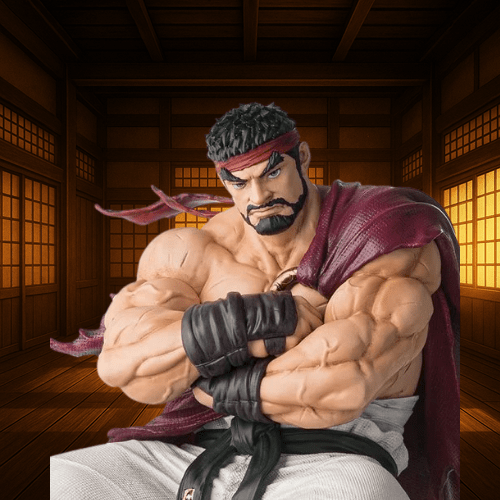 Street Fighter 6 Ryu Premium Perching Statue - Create Marketplace