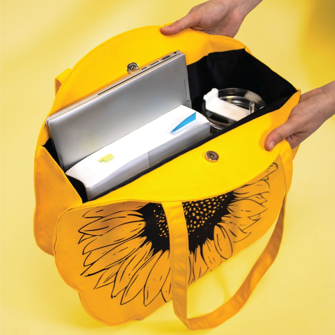 Sunflower Tote Bag - Create Marketplace