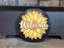 Sunflower welcome sign - Create Marketplace