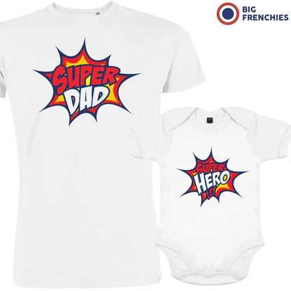 Super Dad and Super Hero Dad and Child Matching Outfit - Create Marketplace