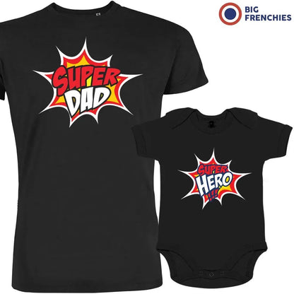 Super Dad and Super Hero Dad and Child Matching Outfit - Create Marketplace